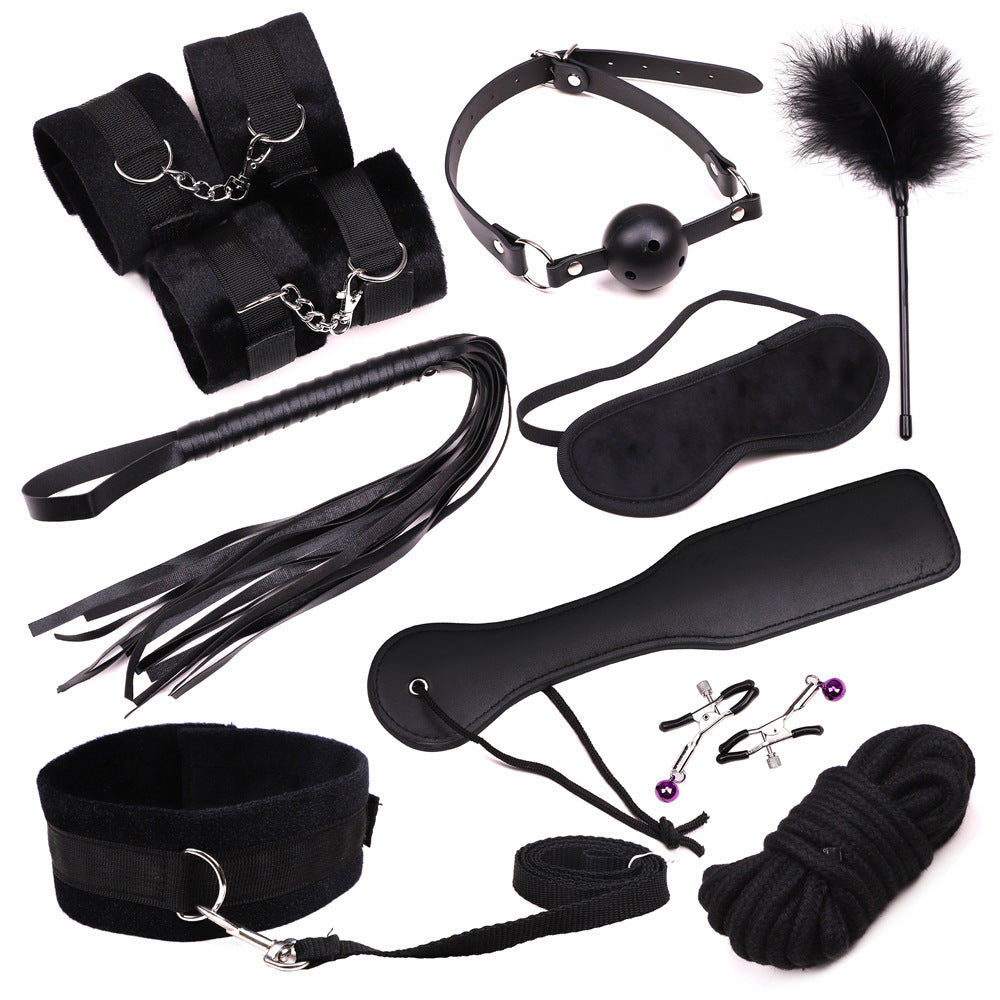 Plush 10-Piece Sex Toy Set for Couples