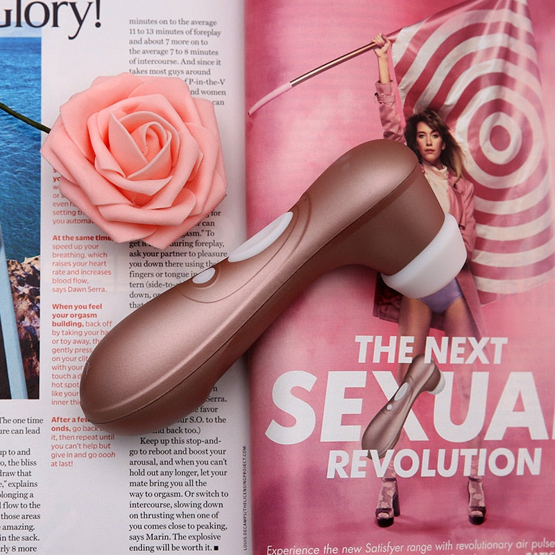 German Satisfyer Pro 2 Vibrator - G-Spot, Clit Stimulation, Nipple Sucker, Erotic Adult Sex Toy