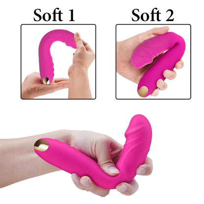 Soft Silicone Dildo Vibrator for Female Masturbation